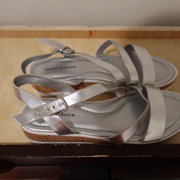 Marc Fisher Women's Goget Platform Sandals - Size 8 New - Picture 5 of 7